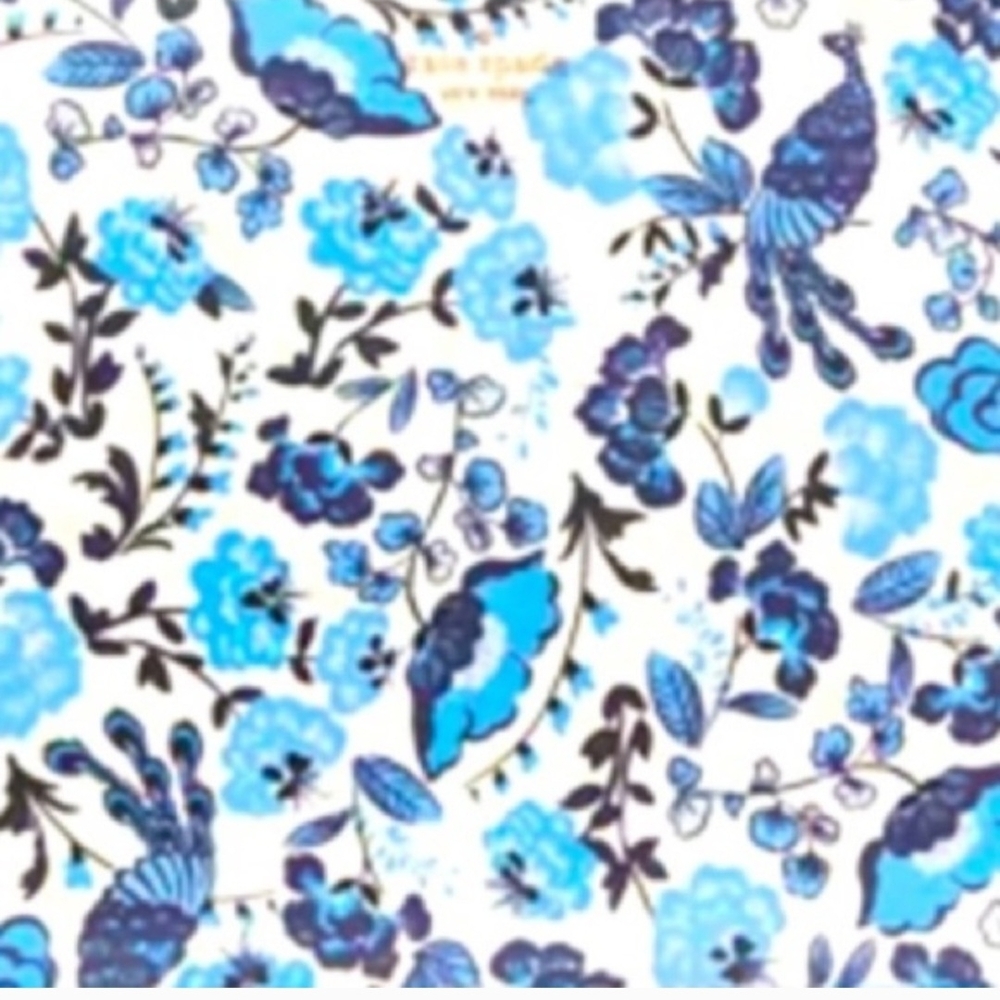 Kate Spade NWT Blue Floral Tech Sleeve - Picture 2 of 4